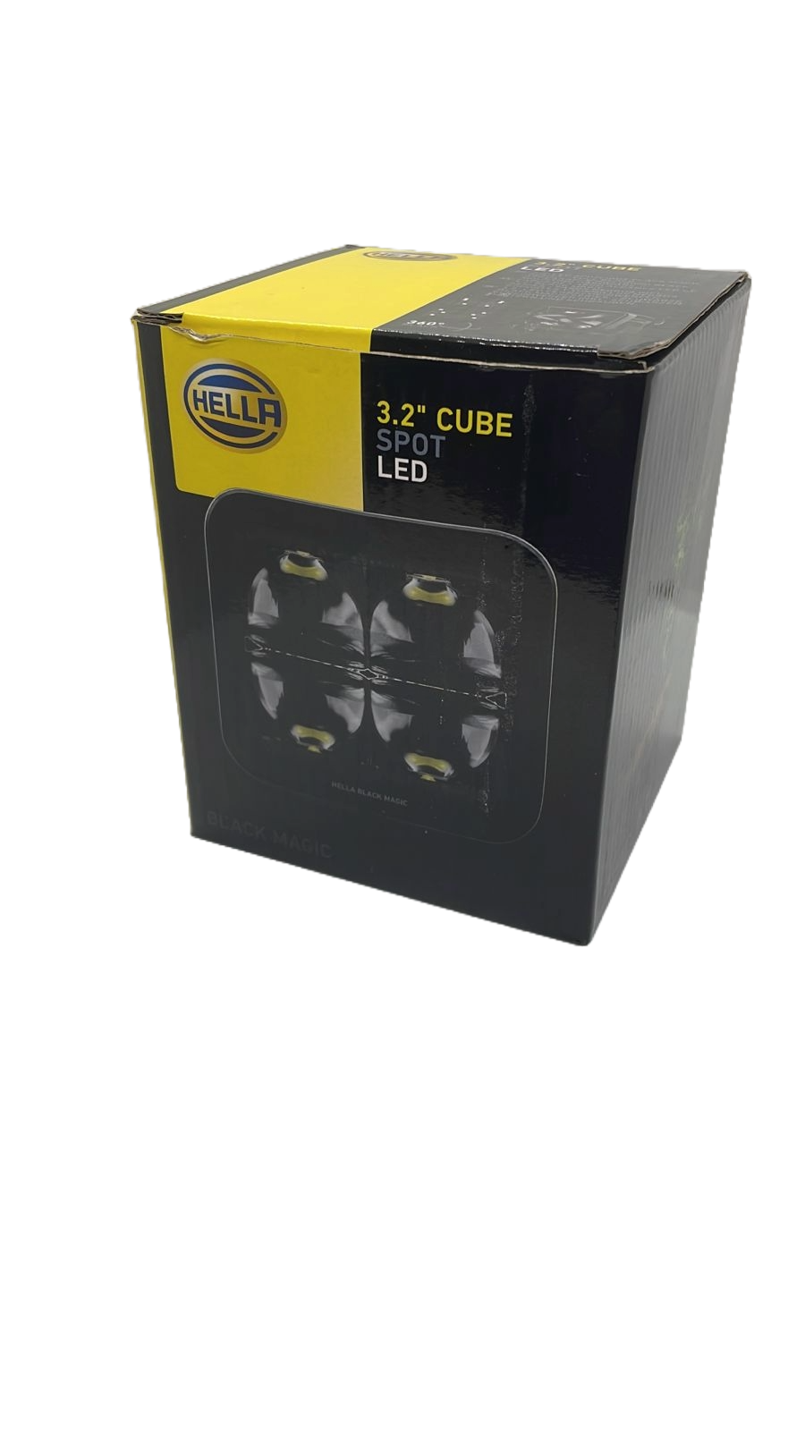 Foco Unitario Auxiliar HELLA BLACK MAGIC 3.2" SPOT