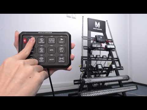 Panel Botonera de Accesorios MicTuning 12 canales