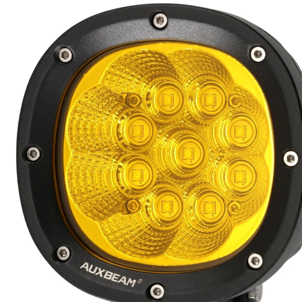 Kit Neblineros AUXBEAM 4" P4 AMBAR 45W 4500Lumens
