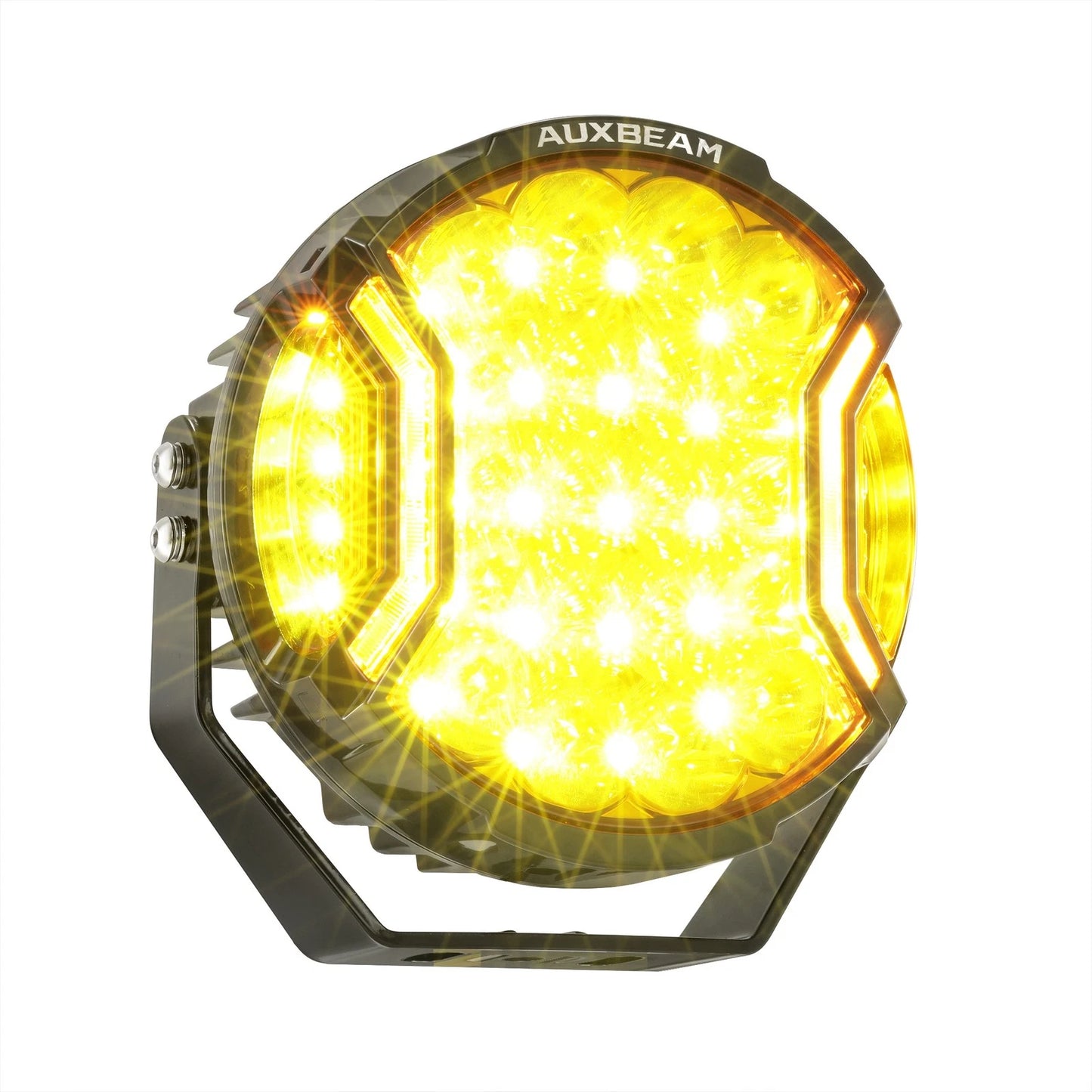 AUXBEAM 9"inch 300W V-Ultra Series Ambar